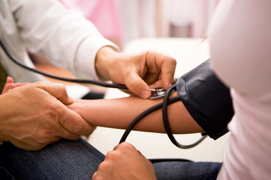 Hüpertensiooni rõhu mõõtmine